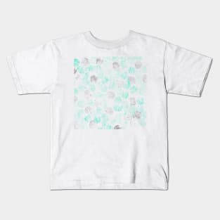 foliage turquoise Kids T-Shirt